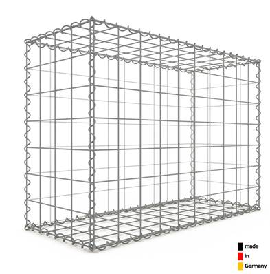 Gabion 100 x 70 x 40 cm - Qualité Made in Germany - Mailles Carrées 10 x 10 cm - GabionDeco®