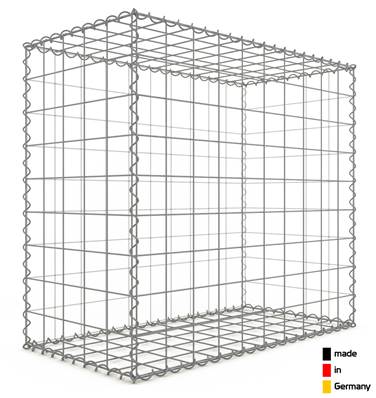 Gabion 100 x 90 x 50 cm - Qualité Made in Germany - Mailles Carrées 10 x 10 cm - GabionDeco®