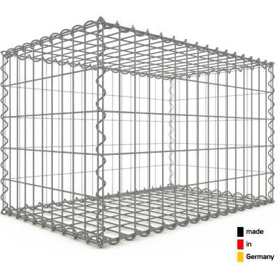 Gabion Haute Qualité L 80 x H 50 x Ep 50 cm - Mailles Rectangulaires 5 x 10 cm - GabionDeco® - Made in Germany