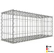 Gabion Haute Qualité L 100 x H 40 x Ep 30 cm - Mailles Rectangulaires 5 x 10 cm - GabionDeco® - Made in Germany