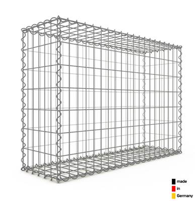 Gabion Haute Qualité L 100 x H 70 x Ep 30 cm - Mailles Rectangulaires 5 x 10 cm - GabionDeco® - Made in Germany