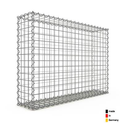 Gabion Haute Qualité - Longueur 100 x Hauteur 70 x Epaisseur 20 cm - Mailles Carrées 5 x 5 cm - GabionDeco® Made in Germany