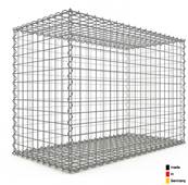 Gabion Haute Qualité - Longueur 100 x Hauteur 70 x Epaisseur 50 cm - Mailles Carrées 5 x 5 cm - GabionDeco® Made in Germany