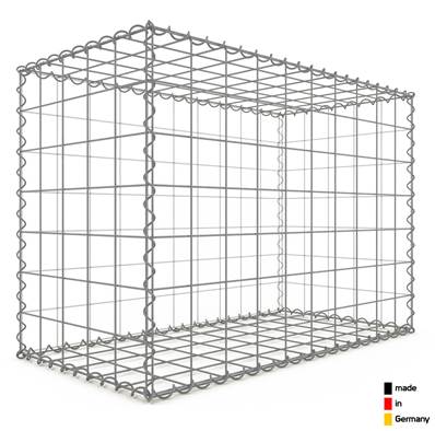 Gabion 100 x 70 x 50 cm - Qualité Made in Germany - Mailles Carrées 10 x 10 cm - GabionDeco®