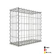 Gabion Haute Qualité L 50 x H 50 x Ep 20 cm - Mailles Rectangulaires 5 x 10 cm - GabionDeco® - Made in Germany