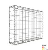 Gabion 100 x 80 x 20 cm - Qualité Made in Germany - Mailles Carrées 10 x 10 cm - GabionDeco®