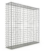 Gabion Haute Qualité - Longueur 100 x Hauteur 100 x Epaisseur 20 cm - Mailles Carrées 5 x 5 cm - GabionDeco® Made in Germany