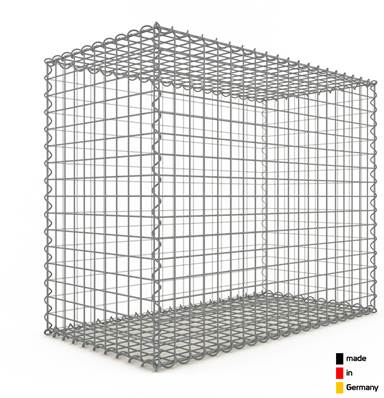 Gabion Haute Qualité - Longueur 100 x Hauteur 80 x Epaisseur 50 cm - Mailles Carrées 5 x 5 cm - GabionDeco® Made in Germany