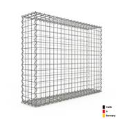 Gabion Haute Qualité - Longueur 100 x Hauteur 80 x Epaisseur 20 cm - Mailles Carrées 5 x 5 cm - GabionDeco® Made in Germany