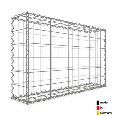 Gabion 100 x 60 x 20 cm - Qualité Made in Germany - Mailles Carrées 10 x 10 cm - GabionDeco®