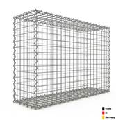 Gabion Haute Qualité - Longueur 100 x Hauteur 70 x Epaisseur 30 cm - Mailles Carrées 5 x 5 cm - GabionDeco® Made in Germany