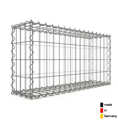 Gabion Haute Qualité L 80 x H 40 x Ep 20 cm - Mailles Rectangulaires 5 x 10 cm - GabionDeco® - Made in Germany