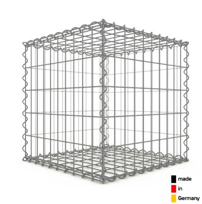 Gabion Haute Qualité L 50 x H 50 x Ep 50 cm - Mailles Rectangulaires 5 x 10 cm - GabionDeco® - Made in Germany